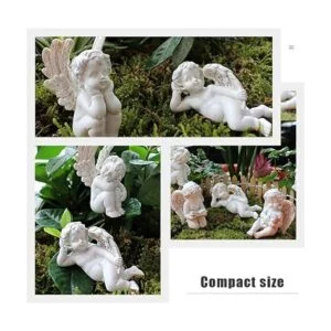 Toyvian Juego de 5 estacas decorativas de resina en_5