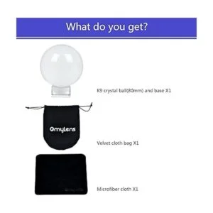 Omylens Bola de lente 3.150 in bola de cristal K9 con_6