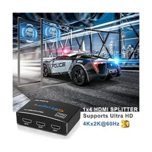 Divisor HDMI 4K a 60Hz 1 en 4 salidas avedio links 1x4_2