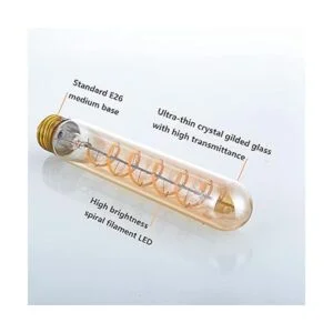 Bombilla LED Eison regulable de 4 W bombilla LED larga_3