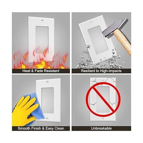 Paquete de 20 placas de pared decorativas de 1 banda para_3