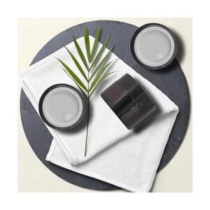 BPFY Juego de 24 tarros redondos de cristal ámbar con_6