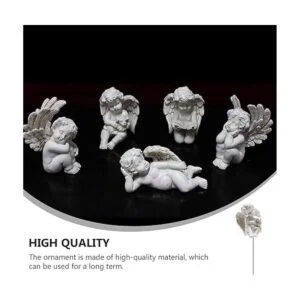 Toyvian Juego de 5 estacas decorativas de resina en_6