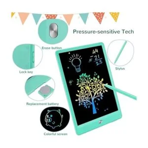 TEKFUN Tablet de escritura con pantalla LCD para niños_3