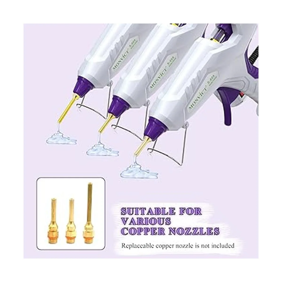 Pistola de pegamento caliente de pegamento de_5