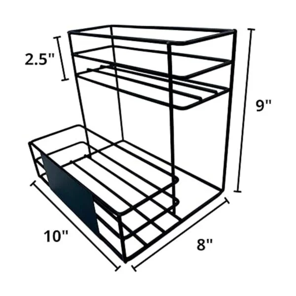 Organizador de licores estante para jarabe de café_6