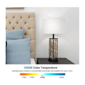 DEWENWILS Bombillas LED de 3 vías equivalente a 4060100_3