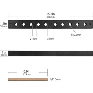 Estante de pared para esquí o snowboard soporte de pared_6