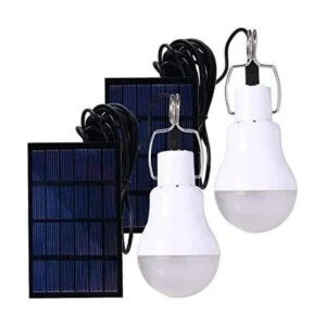 FLRONGSUN Bombilla solar portátil de 350 lúmenes luz de_1