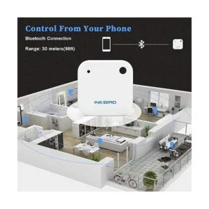 Inkbird Termómetro inalámbrico monitor de humedad y_3