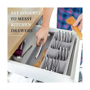Faridabio Bandeja organizadora de cubiertos para_5