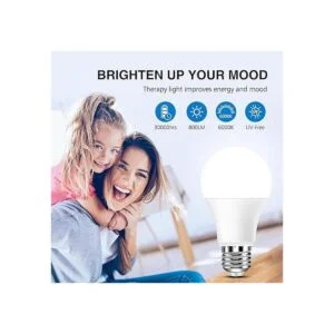 Neporal Bombilla de espectro completo bombillas de luz_3