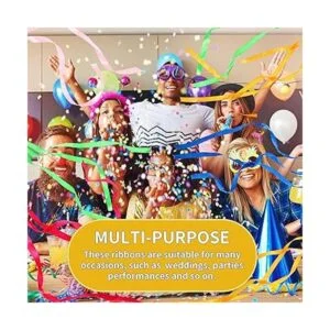 50 palitos de cinta para bodas serpentinas cromáticas_6