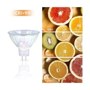 MR16 Bombillas halógenas de 50 W 12 V GU5.3 foco de 2_4