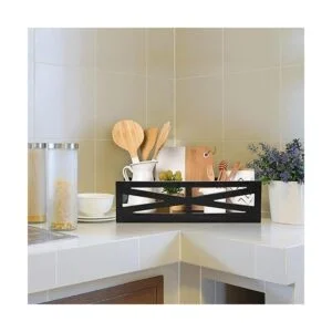 Caja de madera para decoración de baño caja rústica para_4