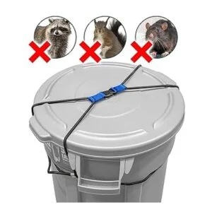 Encased Bloqueo de basura extra grande para animales o_2