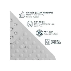 ComfiLife Alfombrilla de baño para bañera y ducha_6