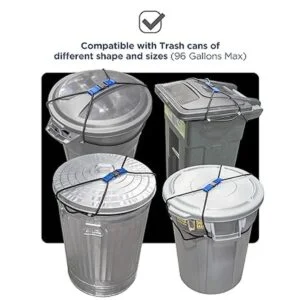 Encased Bloqueo de basura extra grande para animales o_4