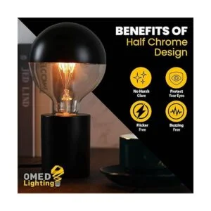 Bombillas de globo G25G80 medio negro E26 regulable_3