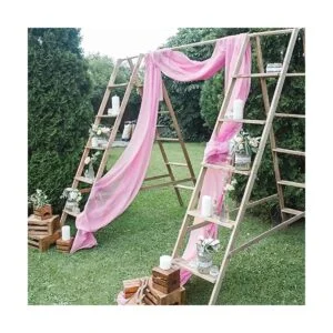 YUUXII Camino de mesa de gasa de 11.5 ft 2 unidades_6