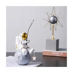 Estatua de astronauta figura de estrella de pesca de_2