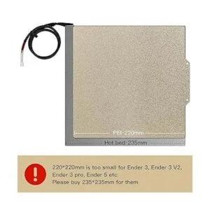 HICTOP Plataforma de acero flexible con superficie PEI y_2