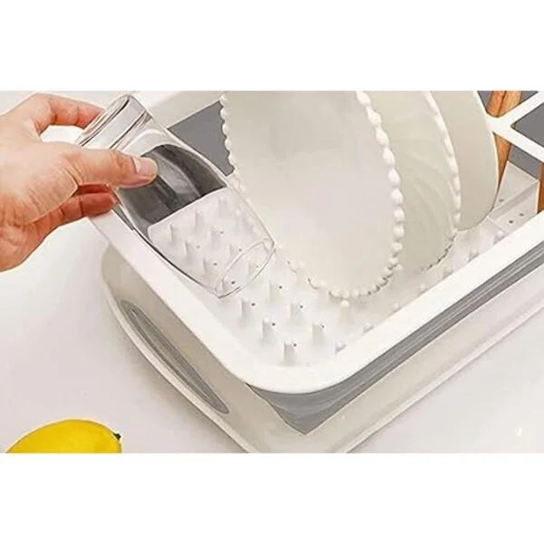 Juego de escurridor y escurridor plegable para secar_6
