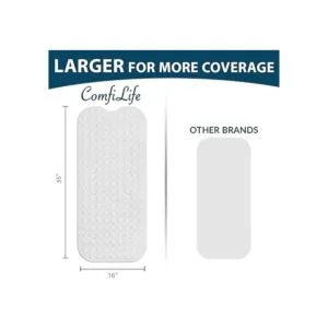 ComfiLife Alfombrilla de baño para bañera y ducha_5