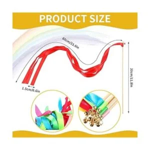 50 palitos de cinta para bodas serpentinas cromáticas_2