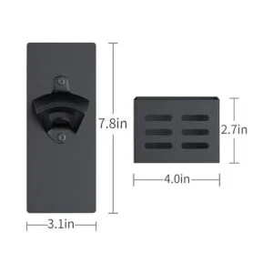 weallbuy Abridor de botellas magnético con tapa de_2