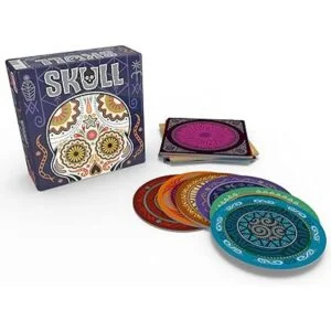 Juego de fiesta de calavera Juego de farol Juego de_3