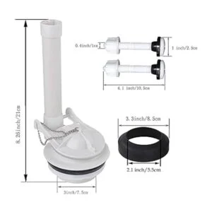 Kit de reparación de inodoro de 3 pulgadas con junta y_2