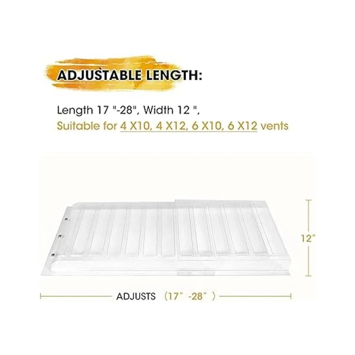 Extensor de ventilación magnético de PET grueso para_2