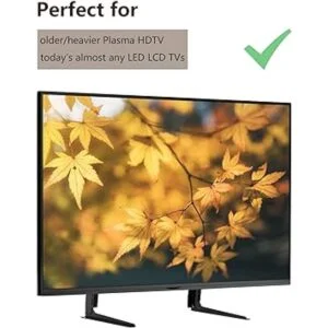 TAVR Universal Table Top TV Stand Base TV Legs for Most 32_7