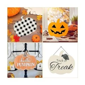 Recorte grande de calabaza de madera sin acabar corte en_5