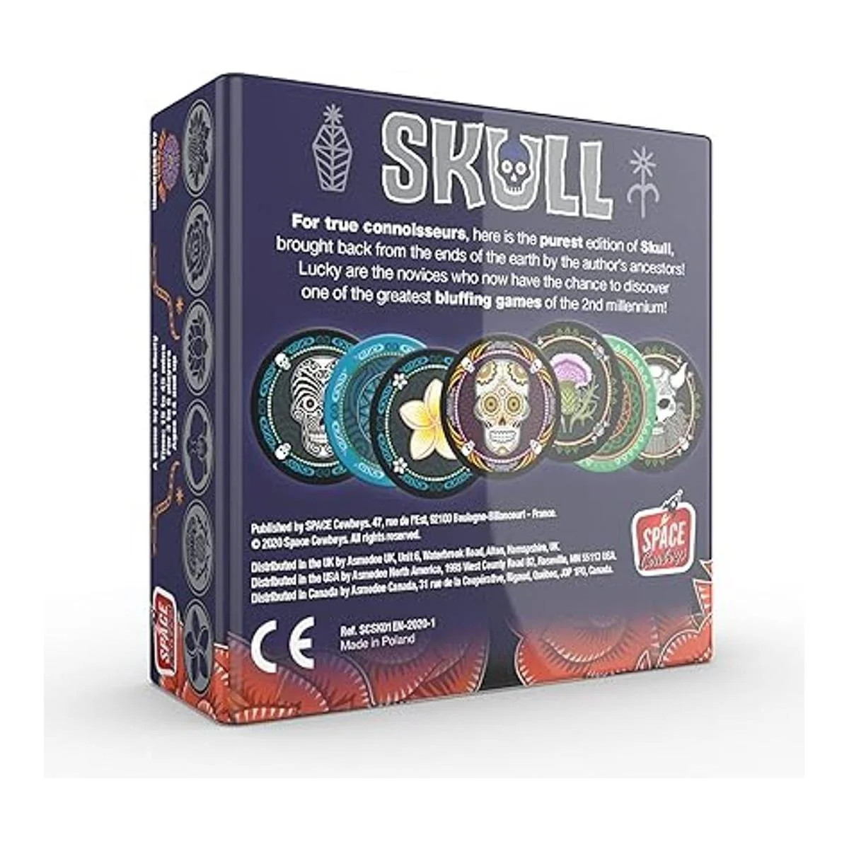 Juego de fiesta de calavera Juego de farol Juego de_2