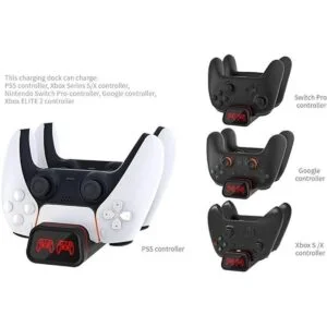 Cargador de controlador PS5 base de carga para_6