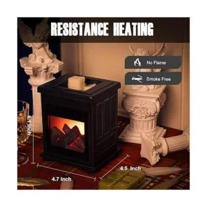 NAFANG Calentador de cera de chimenea para calentar cera_2