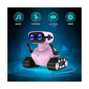 ALLCELE Robot de juguete a control remoto recargable_2