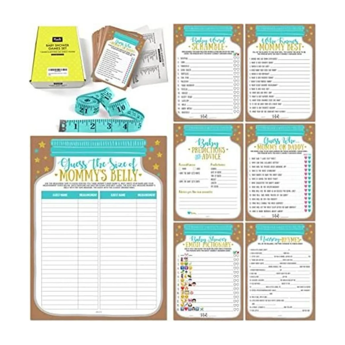 Neatz Juegos de baby shower juegos de revelación de_1