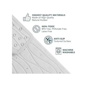 ComfiLife Tapete de baño para bañera y ducha_6