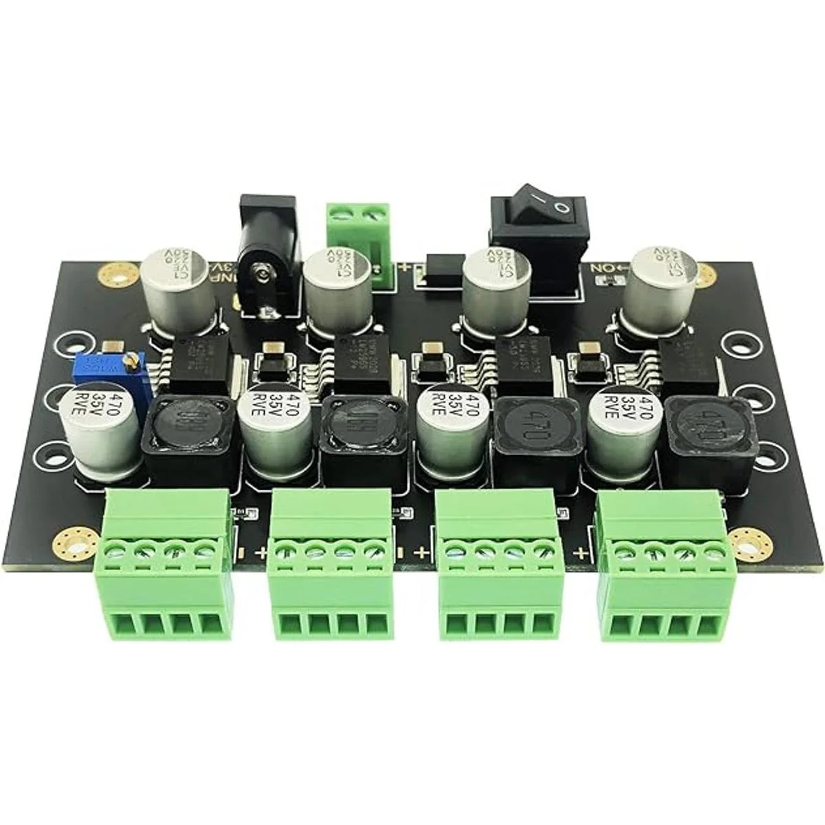 4 canales LM2596 DC a DC Buck convertidor entrada 1335V a_4