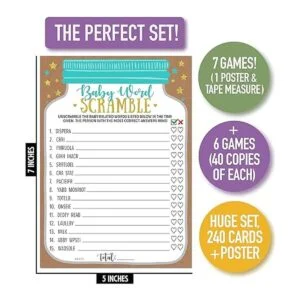 Neatz Juegos de baby shower juegos de revelación de_4