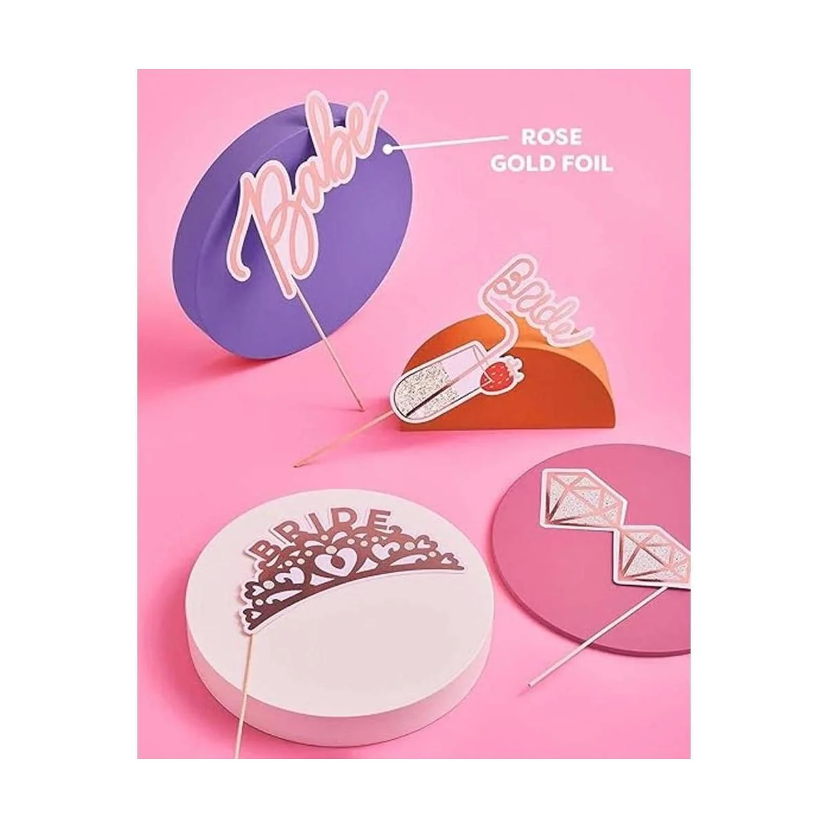 xo Fetti Accesorios para cabina de fotos de despedida de_3