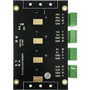 4 canales LM2596 DC a DC Buck convertidor entrada 1335V a_3