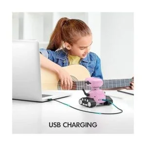 ALLCELE Robot de juguete a control remoto recargable_4