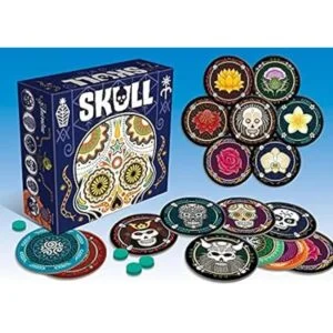 Juego de fiesta de calavera Juego de farol Juego de_5