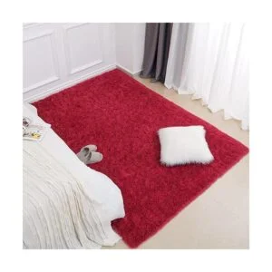 AROGAN Alfombras esponjosas para dormitorio sala de_6