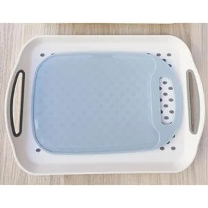 Estante de secado de platos plegable y escurridor de_6