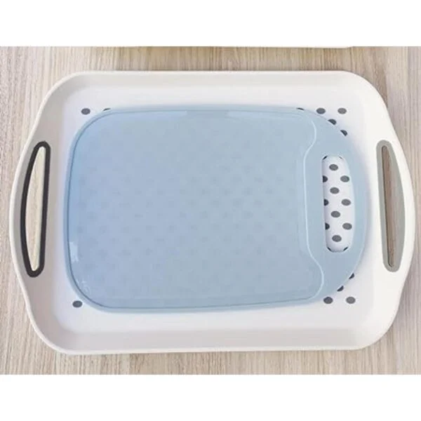 Estante de secado de platos plegable y escurridor de_6